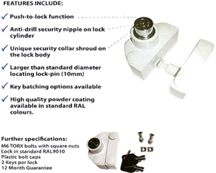 Roller Door Lock